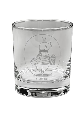 Mr. & Mrs. Panda Longdrinkglas Glühwürmchen ohne Spruch in Transparent