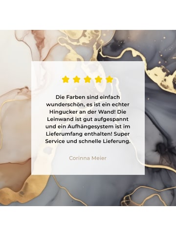 MuchoWow Leinwand bilder Abstrakte Formen (BxH)