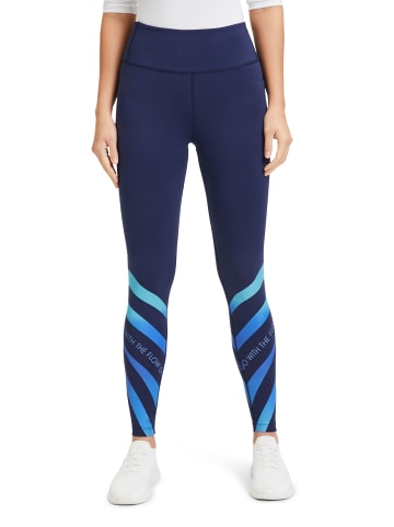 Betty Barclay Leggings mit hohem Bund in Blau/Blau