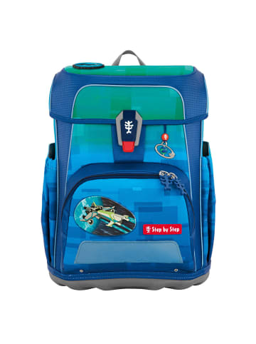 Step by Step Schulranzen Craft Spike in blau/grün
