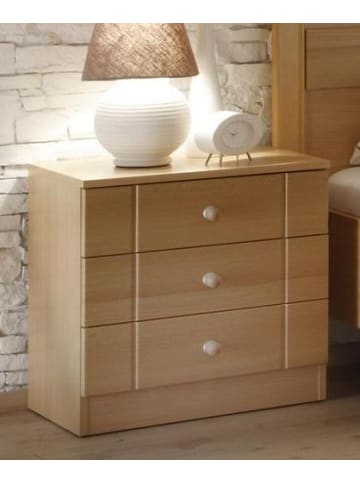 Vaja Nachtkommode Curanum Buche Natur Dekor in Buche natur