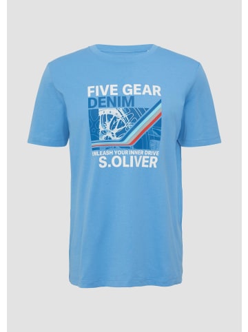 s.Oliver T-Shirt in 55D1_royalblau