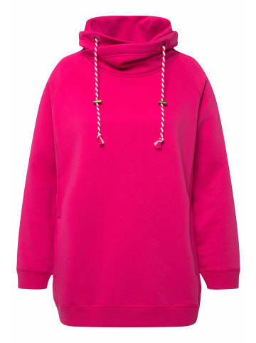 Ulla Popken Sweatshirt in magentapink