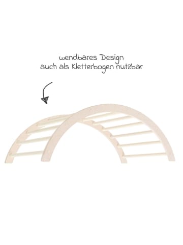 FITWOOD Schaukelliege / Kletterbogen LAAKSO in brown