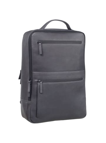 Leonhard Heyden Den Haag Rucksack 42 cm Laptopfach grau