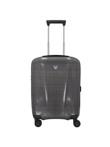 Roncato We Are Glam 4-Rollen Kabinentrolley 55 cm in nero-platino