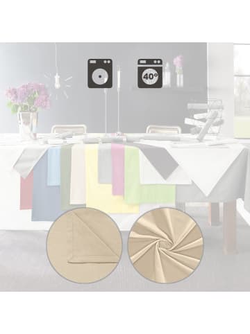 REDBEST Baumwolle Tischset 6er-Pack Seattle in beige