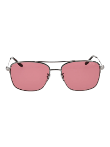 BMW Herren Sonnenbrillen Aviator Silber
