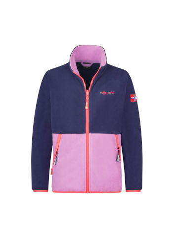 Trollkids Fleecejacke Storfjord in deep violet