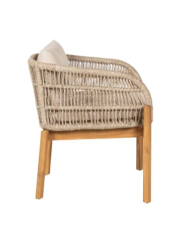 ebuy24 Gartenstuhl Terracina Braun 2er Set