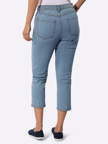 WITT WEIDEN 5-Pocket-Jeans in blue-bleached