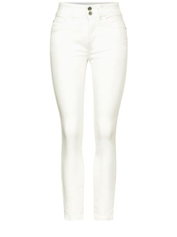 Street One Capri in off white washed