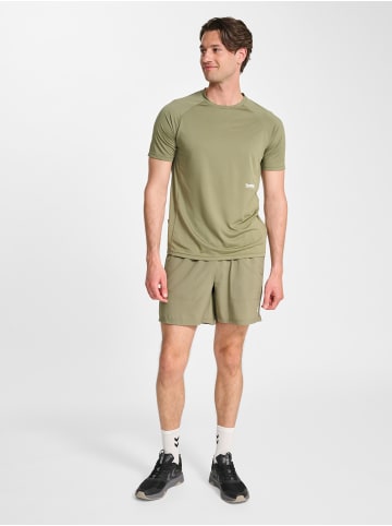 Hummel Kurze Hose Anzug Hmlpulse Herren in DEEP LICHEN GREEN