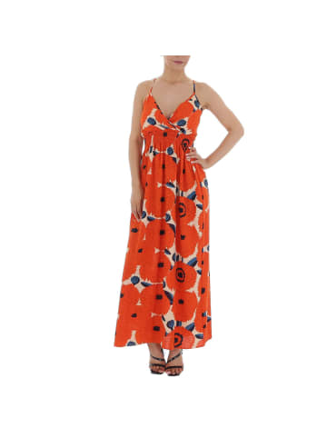 Ital-Design Kleid in Orange