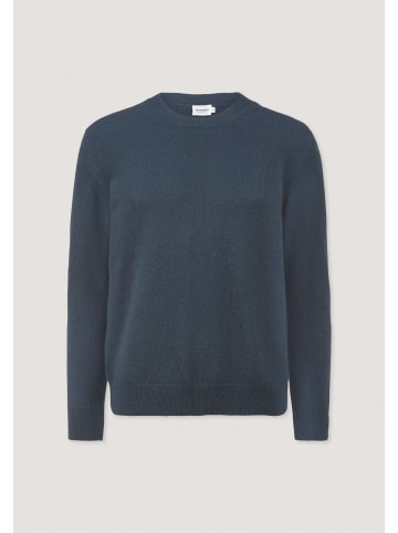 Hessnatur Strick Pullover in dunkles petrol