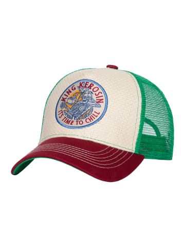 King Kerosin King Kerosin Trucker Cap It's time to chill in beige