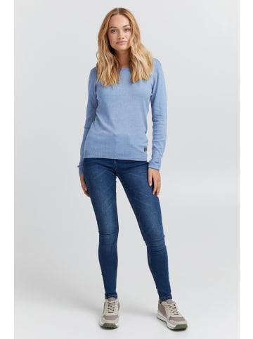 Oxmo Strickpullover OXEdda in Grau