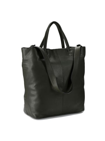 LIEBESKIND BERLIN Hera Shopper Tasche L Leder 37 cm in cypress green