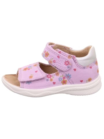 superfit Lauflernsandale POLLY in Lila/Silber