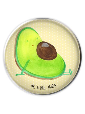 Mr. & Mrs. Panda Waschbecken Abfluss Avocado Schwangerschaft ohn... in Gelb Pastell