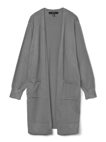 Vero Moda Strickjacke in Medium Grey Melange