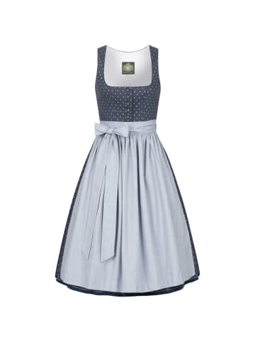 Hammerschmid Midi Dirndl in Blau