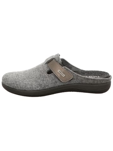 ROHDE Hausschuh in grau