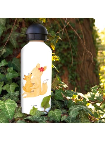 Mr. & Mrs. Panda Wasserflasche Fuchs Mama ohne Spruch in Weiß