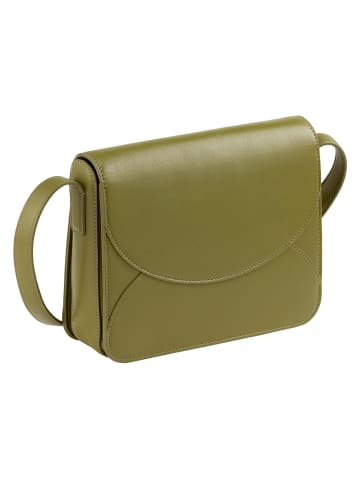 DuDu Cefalonia Umhängetasche Leder 21 cm in olive