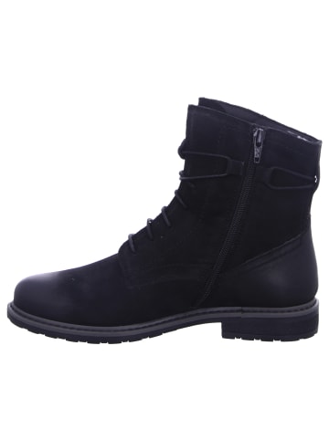 Tamaris Schnürstiefelette in schwarz