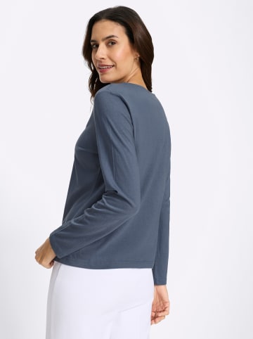 WITT WEIDEN Langarm-Shirt in rauchblau