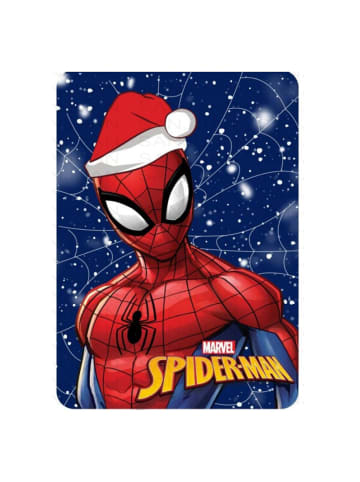 MARVEL Spider-Man Snowing Weihnachts-Fleecedecke