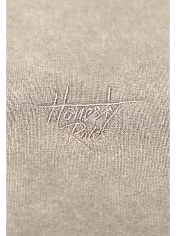 HONESTY RULES Sweatwear " Faded Raglan " in faded-mud