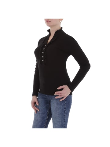 Ital-Design Bluse in Schwarz