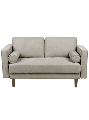 Beliani 2-Sitzer Sofa NURMO in Braun - (W) 140 x (H) 78 x (L) 74 cm