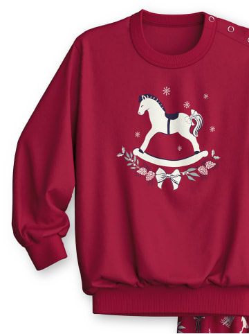 Calida Pyjama in deep red