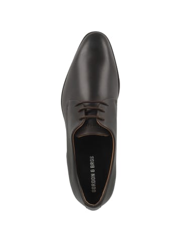 GORDON & BROS Halbschuhe Mirco D Nappa in dunkelbraun