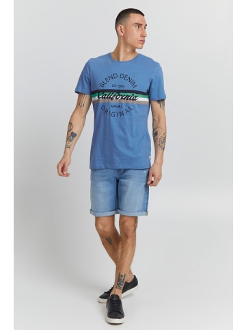 BLEND T-Shirt BHAdamus in Blau