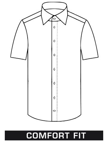 MARVELIS Comfort Fit Businesshemd in Weiss 00