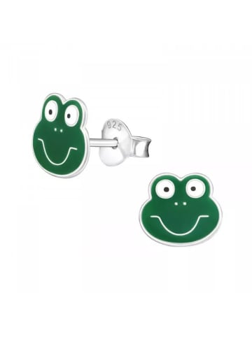 Alexander York Kinderschmuck-Ohrstecker FROSCH in 925 Sterling Silber, 2-tlg.