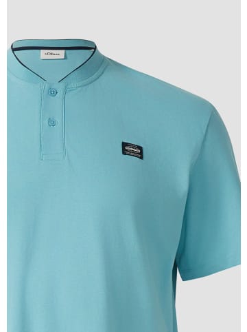 s.Oliver Polo-Shirt in 6603_türkis