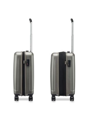 Roncato Kinetic 2.0 4 Rollen Kabinentrolley 55 cm mit Dehnfalte in champagne