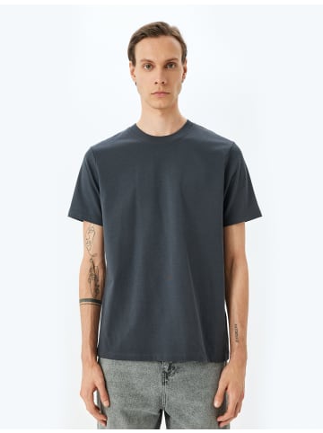 KOTON TSHIRT SS BSC in Anthrazit