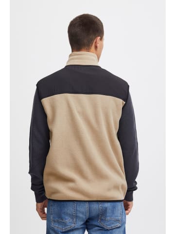 BLEND Kurzweste BHSweatshirt in Beige