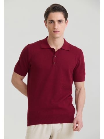 Felix Hardy Polo Shirt Kurzarm in Bordeaux