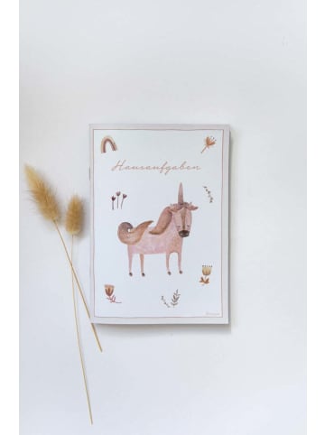 leevje Hausaufgabenheft "Unicorn" in multicolored