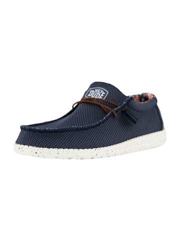 Hey Dude Mokassin Schnürschuhe in Blau
