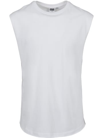 Urban Classics Urban Classics Herren Open Edge Sleeveless Tee in white