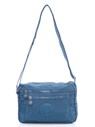 Mindesa Damen Umhängetasche in Denim Blau