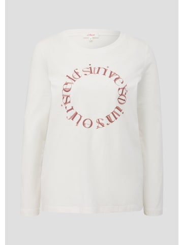 s.Oliver T-Shirt  in  02D0_ecru